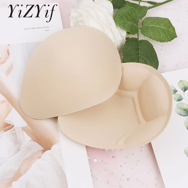 1 пара вкладышей для бюстгальтера пуш ап усилитель груди Женская удобная съемная