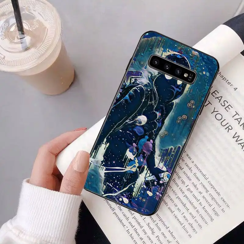 

Pretty Street Art Exquisite Phone Case Luxury Brand Case For Samsung Galaxy S8 S9 S10e S20 PLUS J6 J600 Cases Cover