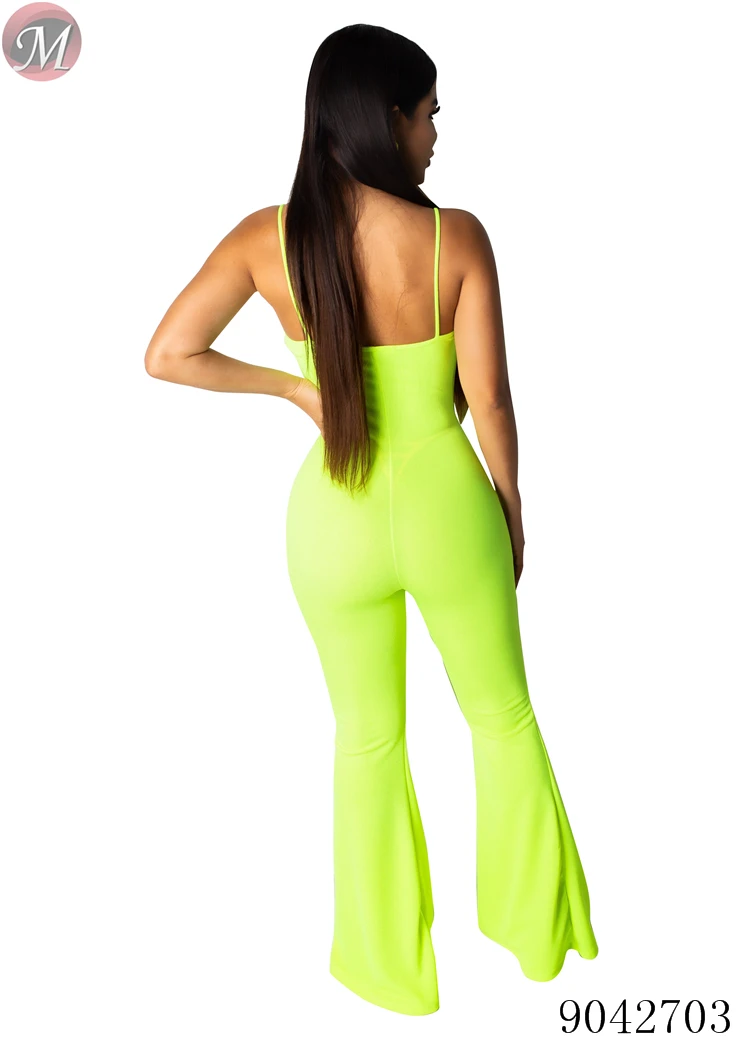 Летний женский элегантный сексуальный повседневный комбинезон на бретельках |