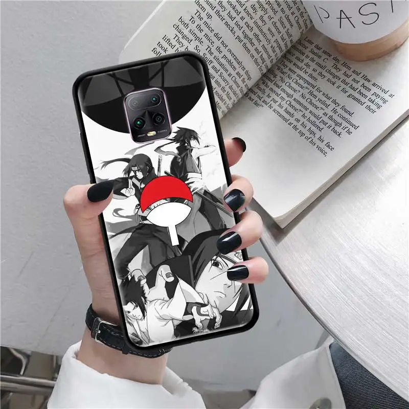 

Naruto Uchiha Sasuke Itachi Akatsuki Kakashi Case For Xiaomi Redmi Note 9 9S 8T 8 7 6 K20 Pro 9i 9A 9C 7A 8A 6A K30 Coque Cover