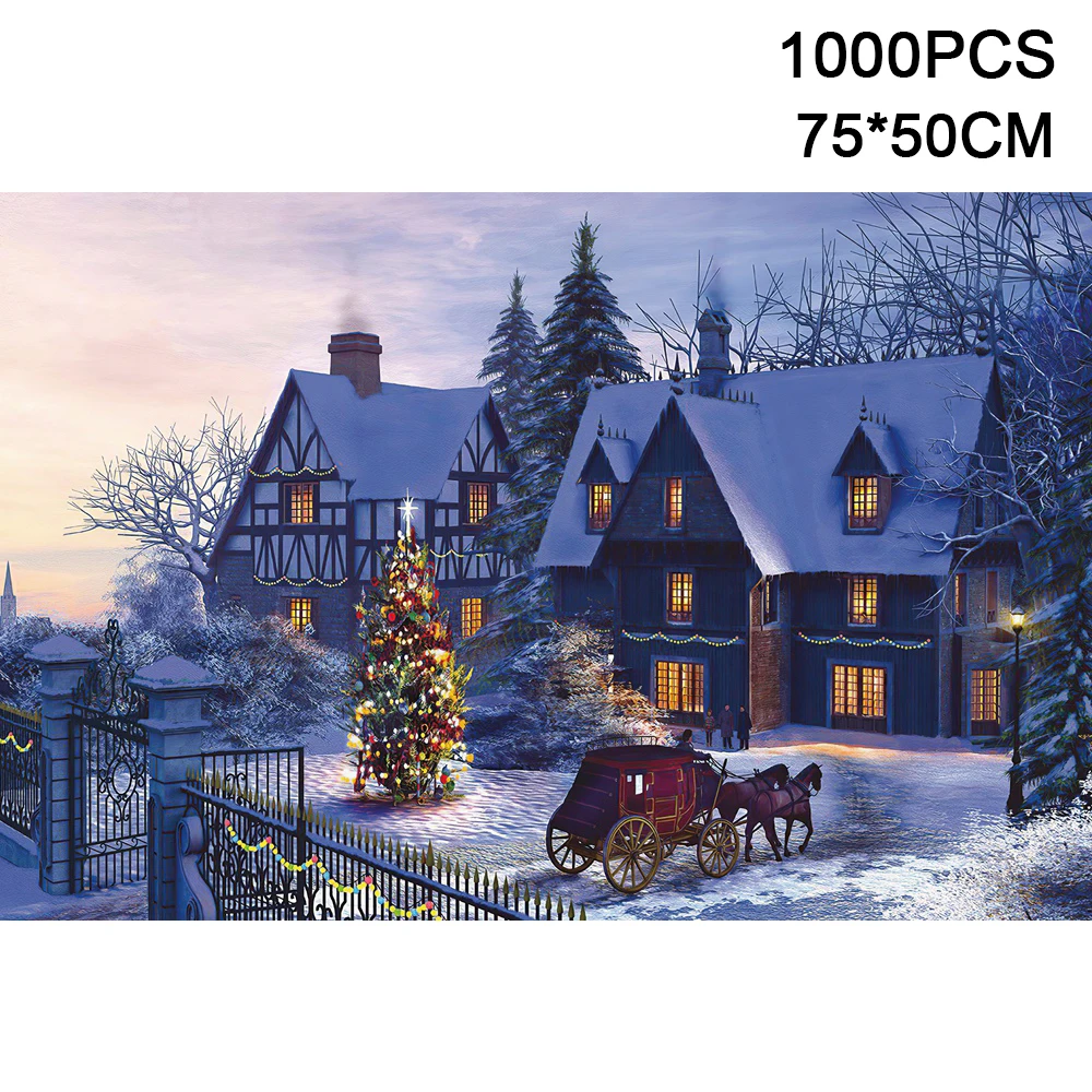 1000 шт./компл. бумажные пазлы декорации головоломки для детей игрушки снятия