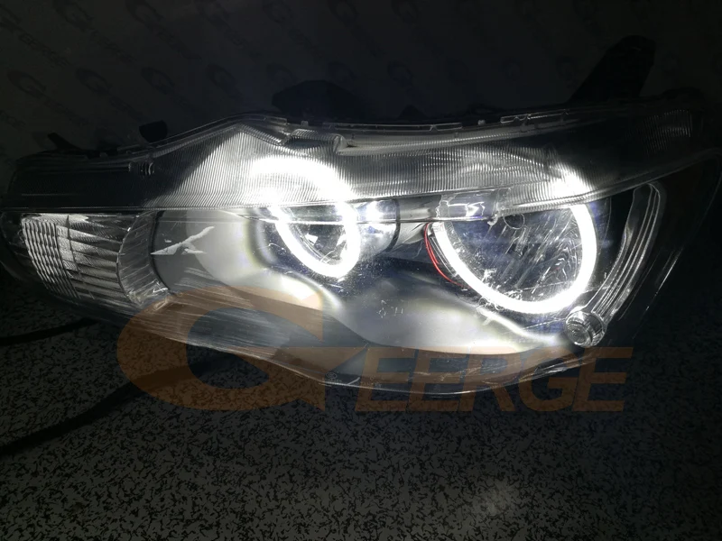 Для Mitsubishi Lancer X 10 2007-2016 галогенный головной светильник ультра яркий SMD LED