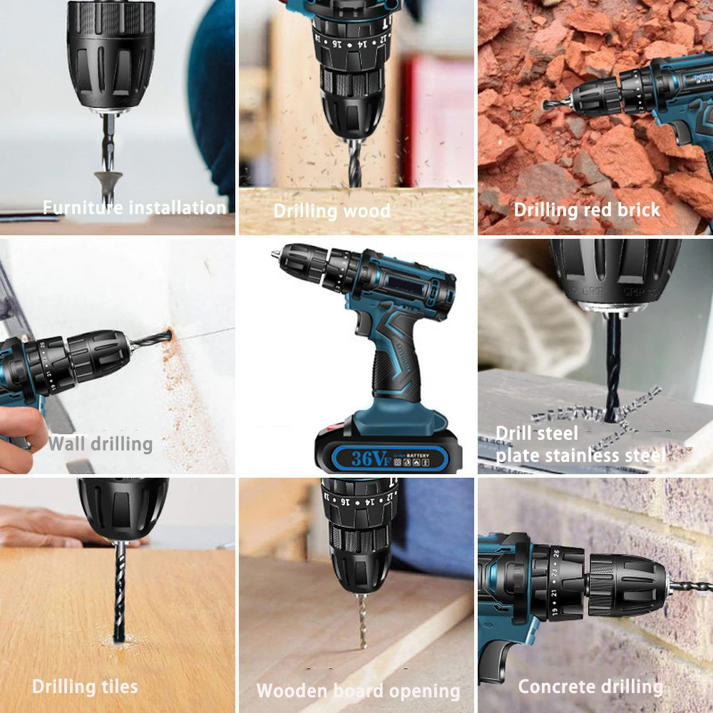 Электрическая дрель 340 Вт 2800 об./мин. | Инструменты