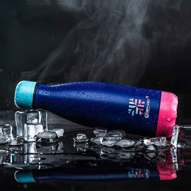 TIANXIThermos бутылка термосы с двойными стенками из нержавеющей стали Спортивная для