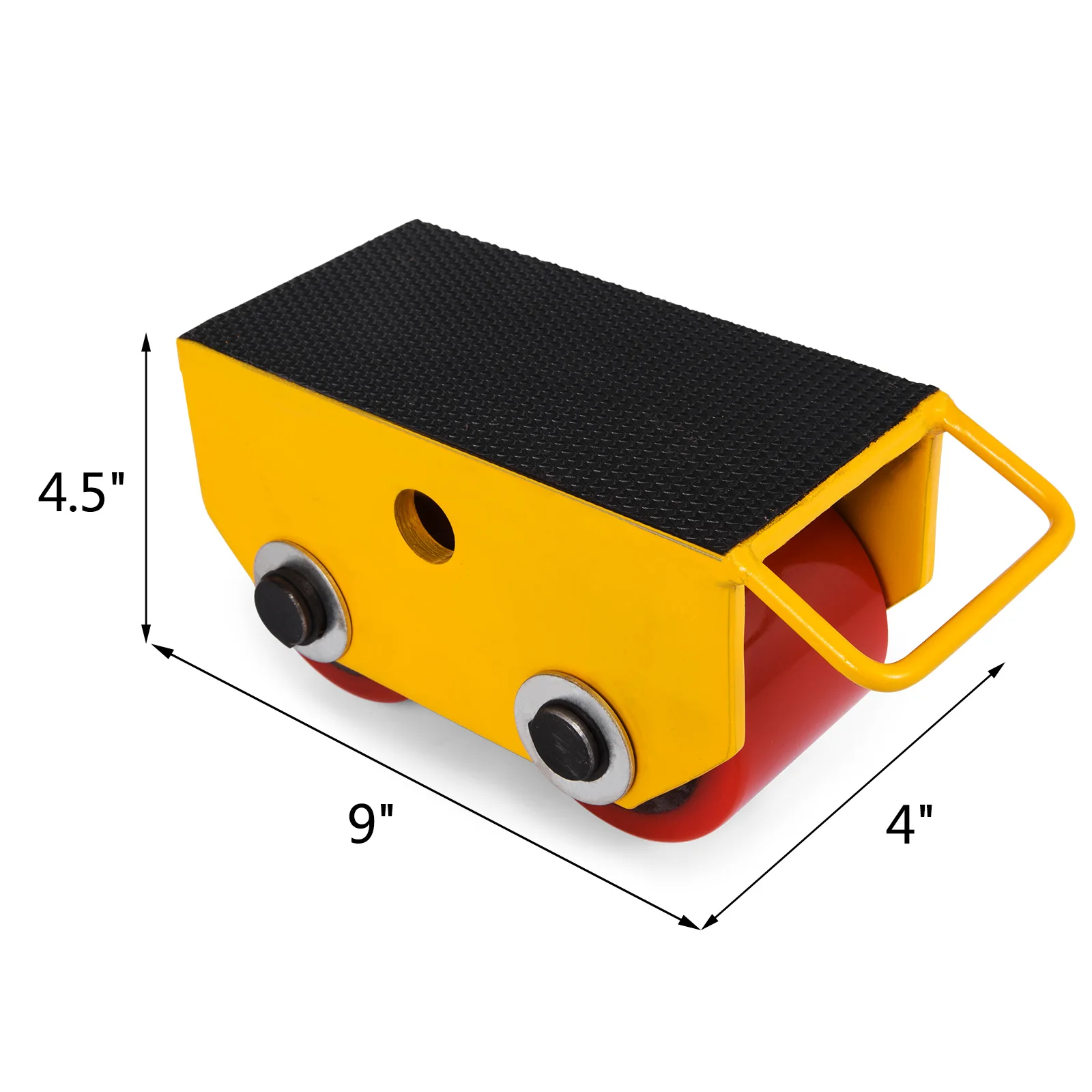 

VEVOR 2.5T Industrial Cargo Pallet Trolley/Small Carrying Tanks/ Machinery Moving Cargo Skates for PU Roller & Rubber Surface