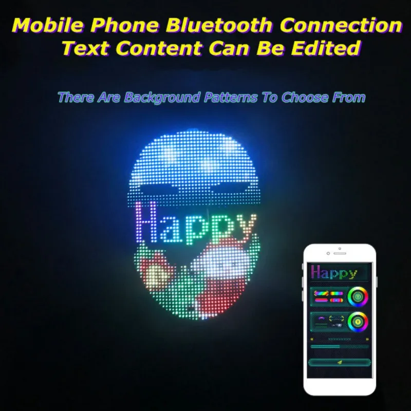 Полный Цвет Сенсор Bluetooth переключатель DIY Фото программируемый анимированные
