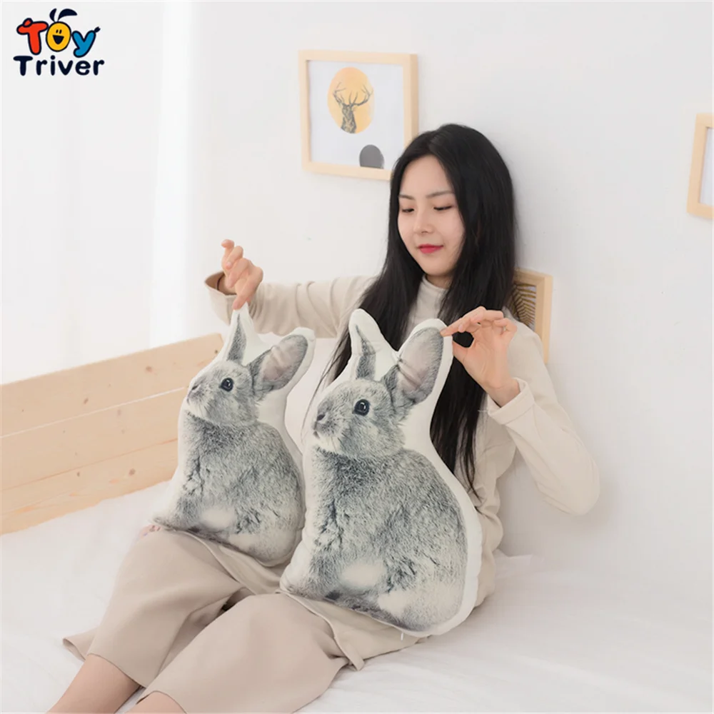 Japan Rabbit Plush Toy Triver Stuffed Doll Throw Pillow Sofa Cushion Home Room Decor Baby Kids Boy Girl Children Birthday Gift | Игрушки и