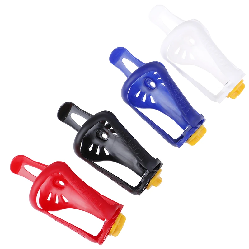 

1 шт. Пластик эластичные для питевых чашек воды клетка для езды на велосипеде Горный Дорожный велосипед Регулируемый держатель для бутылки ...