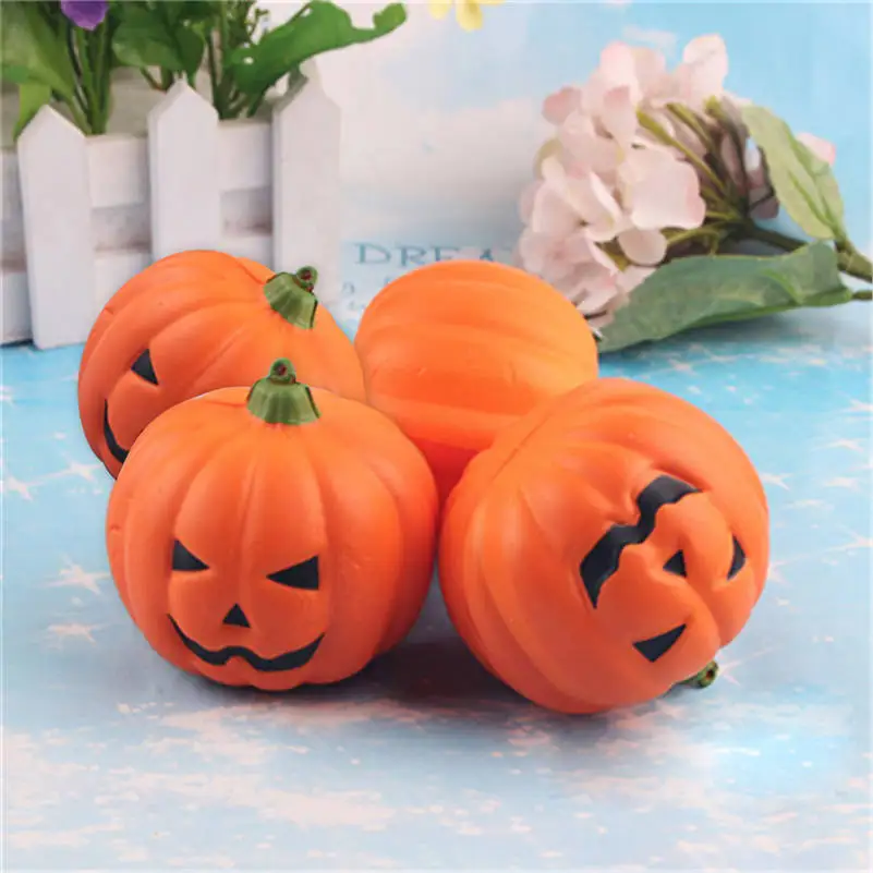 

Halloween Festival decoration 2019 New Happy Halloween Artificial Pumpkin Fake Props Garden Home Decor 4 Pcs decoration 661ZS10