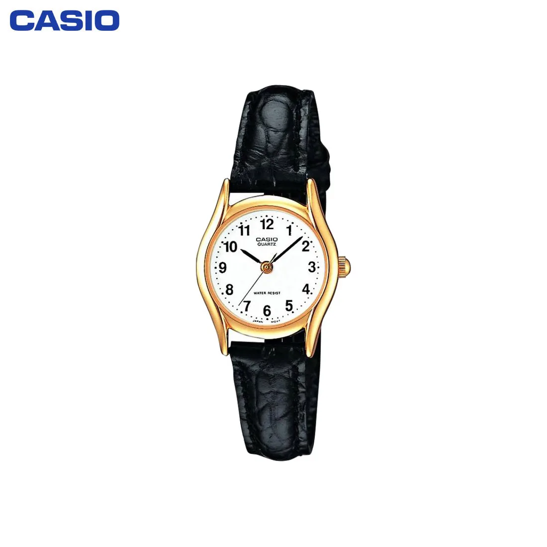 Наручные часы Casio LTP 1154PQ 7B женские кварцевые на кожаном ремешке|Женские наручные