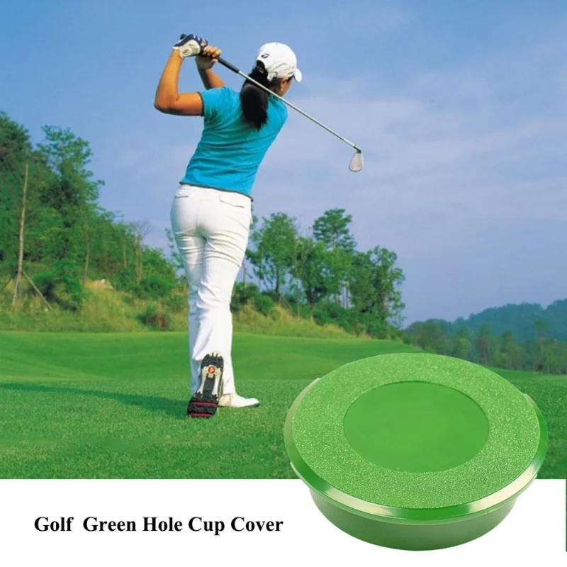 

Portabel Golf Putting Green Hole Cup Cover Practice Training Aids Putting Practice Easy Install Aid New
