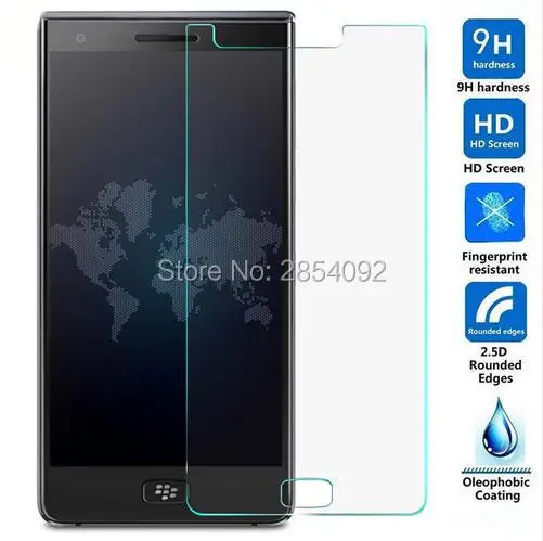 

2.5d front tempered glass for blackberry motion protective film 9h lcd screen protector for blackberry motion krypton guard