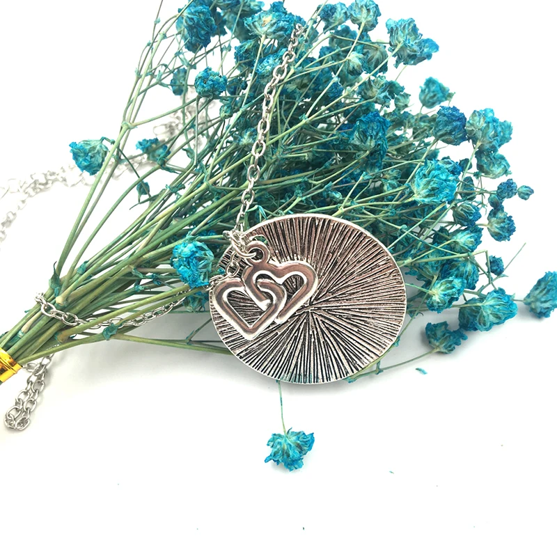 Модные блестящие новые трендовые резные английские буквы круг кулон с текстом