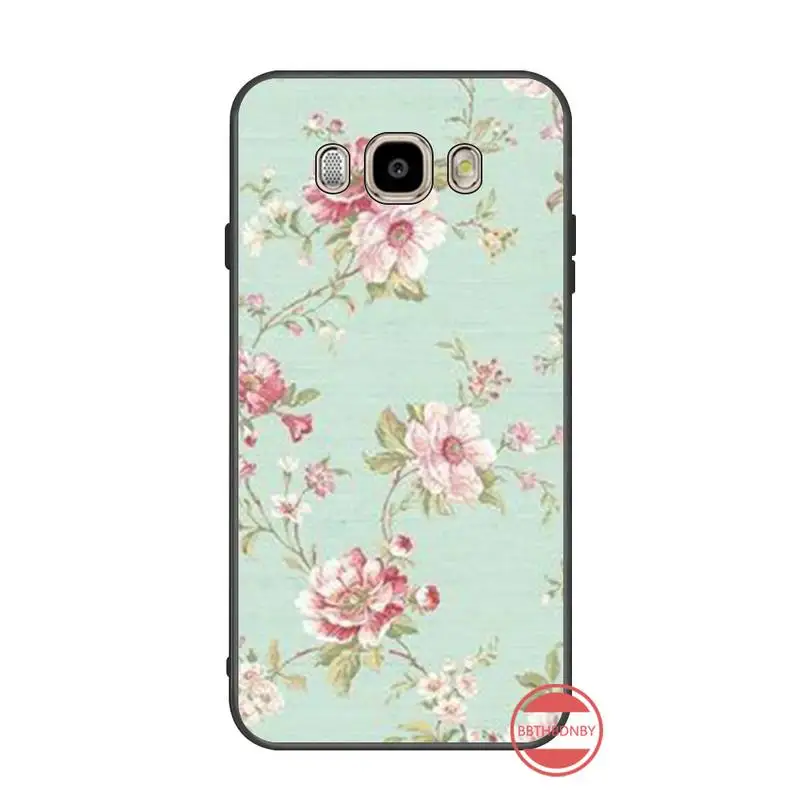 Мягкий силиконовый чехол из ТПУ с тиснеными цветами для Samsung Galaxy J2 J4 J5 J6 J7 J8 2016 2017
