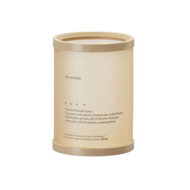 PP креативная цилиндрическая ручка баррель вставляется в Настольный Топ орнамент