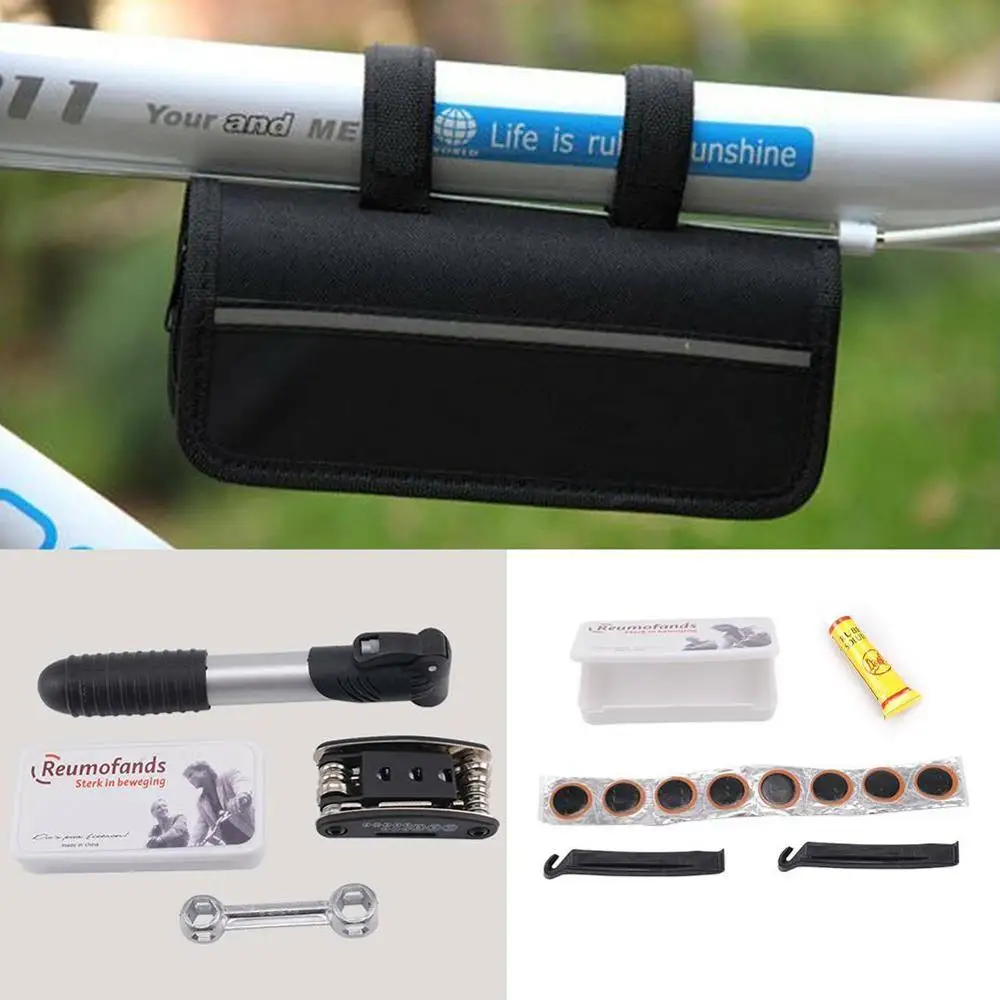 

Bicycle Tire Repairing Tool Kit Cycling Screwdriver Bike Cycling Repair Tool Bag Tool Multifunction Dropshipping MTB