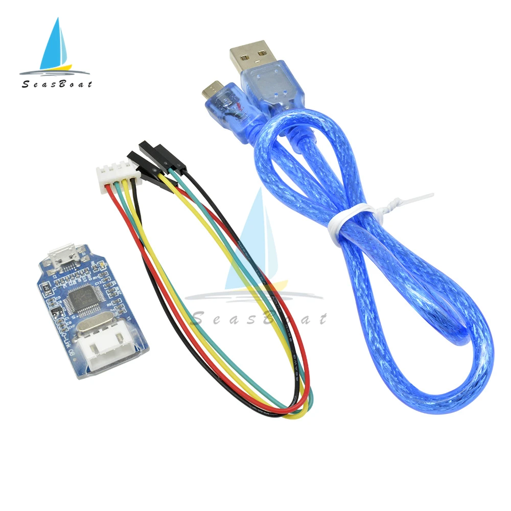 Для J-Link OB ARM Emulator Debugger Programmer Downloader для Arduino заменить V8 SWD M74 с кабелем Micro USB |
