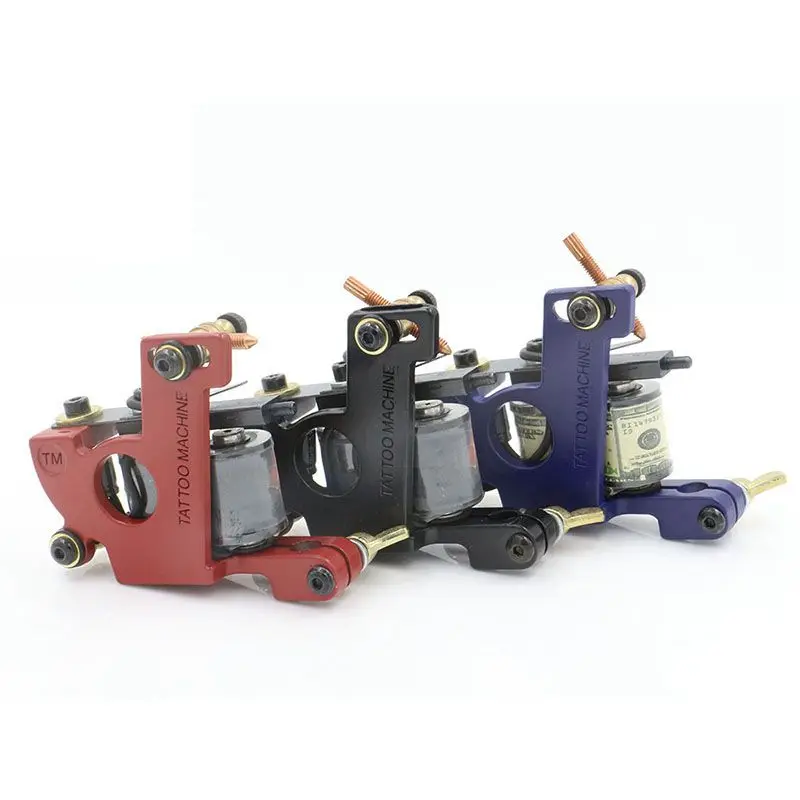 Новая профессиональная машина для тату в рулонах 10 обертываний стальная пушка