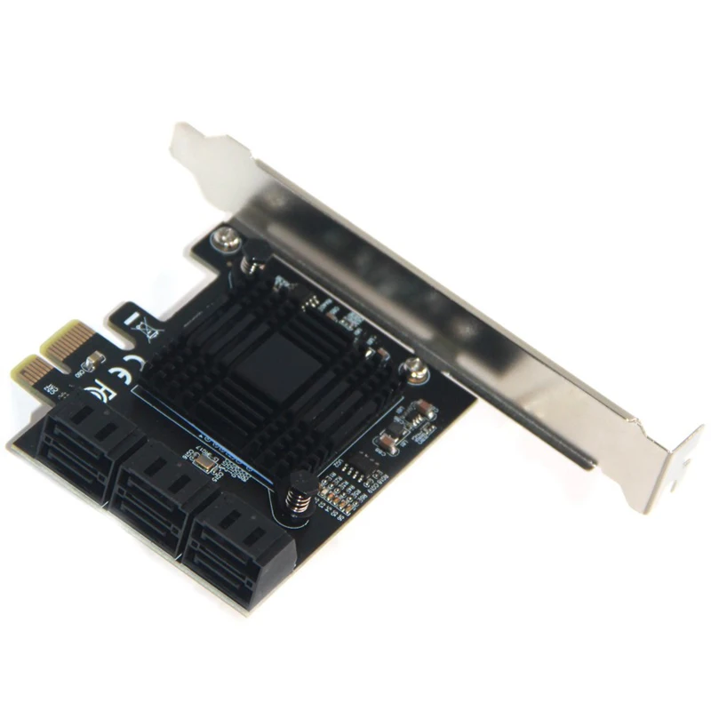 чиа майнинг pcie gen3 x1 на 6 портов 6g sata iii 30 к