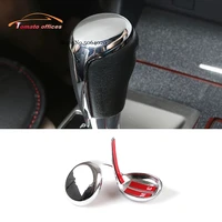 abs chrome for toyota rav4 corolla e170 2014 15 16 17 2018 accessories car gear shift lever knob handle cover trim car styling