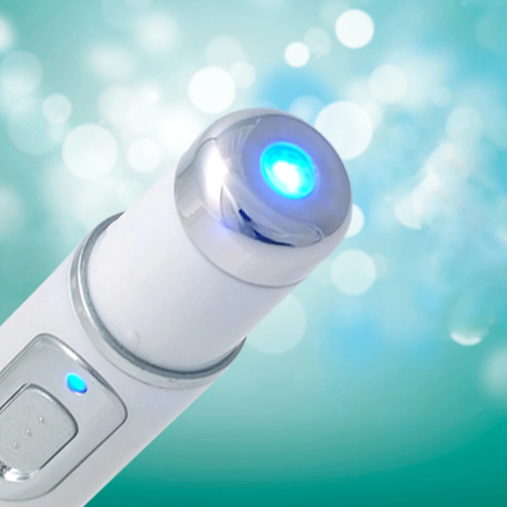 Portable Acne Laser Pen for Wrinkles, Skin Spots, Spider Vein Removal, Blue Light Therapy - Samlox ABS Plastic Hot image 6