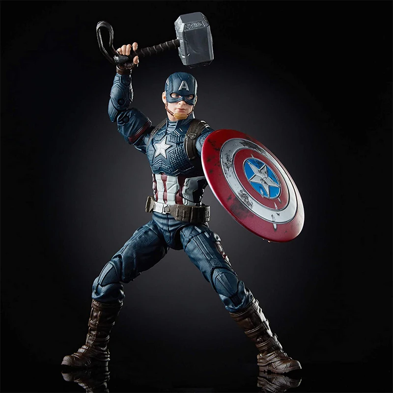 

Original Hasbro Marvel Legends Series Avengers 6-inch Captain America Action Figure Model Doll Decoration Toy Birthday Gift