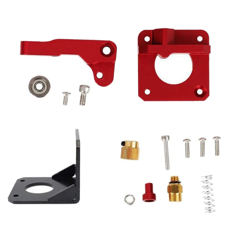 Модернизированный алюминиевый экструдер Боуден с 40 зубьями MK8 приводной