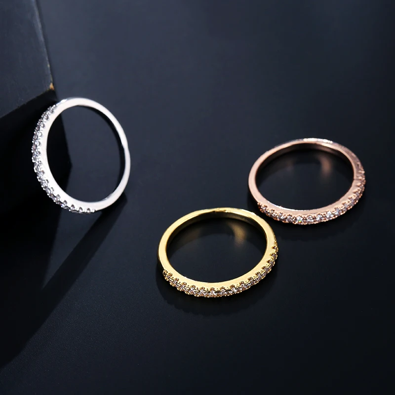 FEEHOW регулируемый браслет для женщин пленительный бар слайдер блестящий CZ