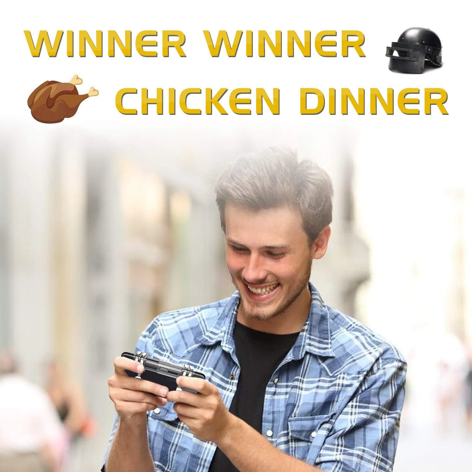 Топ мобильный игровой контроллер Мобильный триггер/мобильный курок для Android Ios L1R1