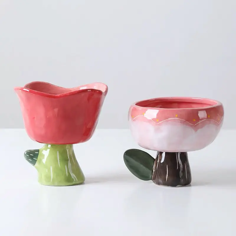 

All Handmade Flower Tea Water Coffee Mug Creative Bowl Cool Drinkware