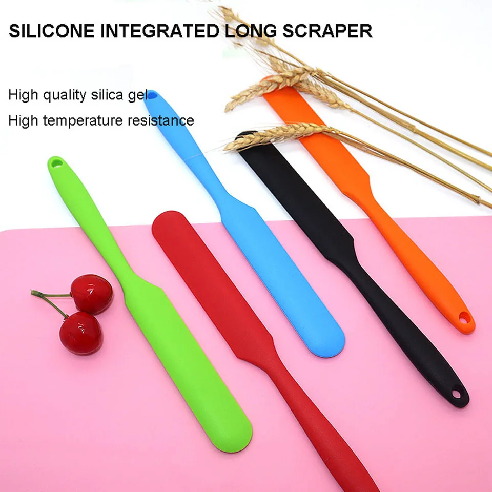 

Silicone Spatula Heat Resistant Cake Cream Butter Spatulas Mixing Batter Scraper Non-Stick Flexible Baking Cooking Tool
