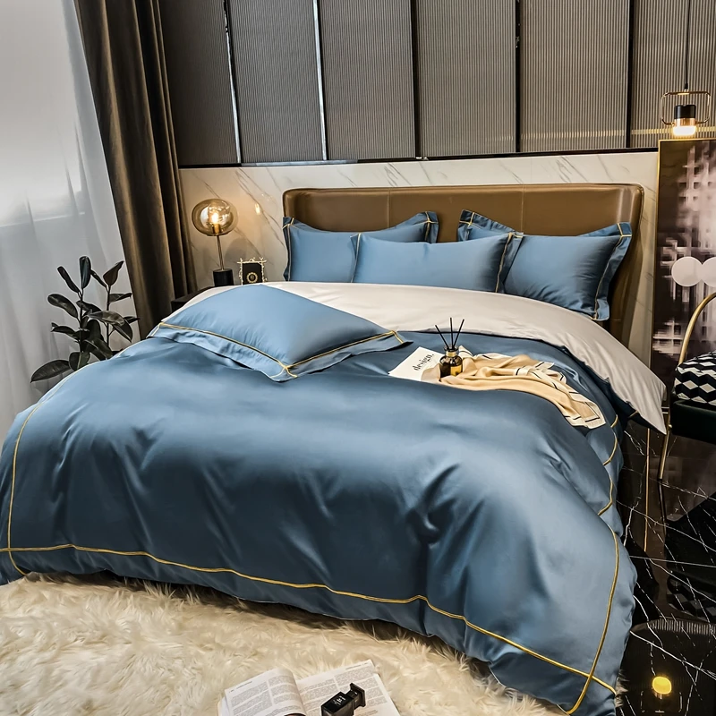 Комплект постельного белья из постельные принадлежности шелка египетского