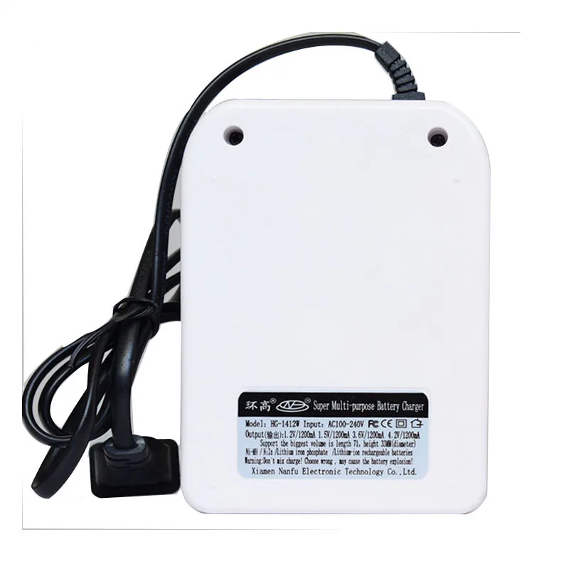 Зарядное устройство 18650 четыре зарядки 4 2 В слота зарядное для Li Ion 26650 21700 18500 16340