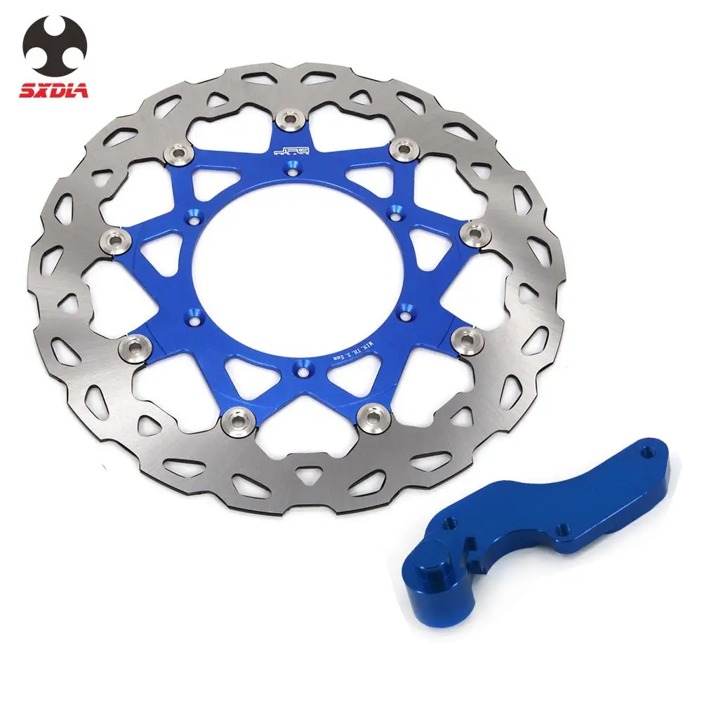 Мотоцикл 320 мм плавающие тормозные диски ротор кронштейн адаптер для YAMAHA YZ125 WR125