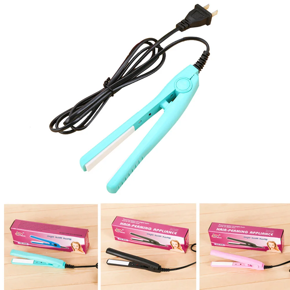 Салон красоты здоровья вьющиеся волосы щипцы для завивки волос 3 цвета 2 в 1 Мини