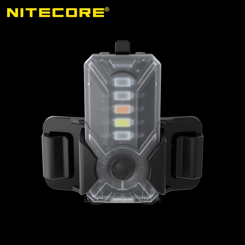 Nitecore NU07 LE 5 Цвет USB C Перезаряжаемые сигнальный светильник для шлема|Налобные