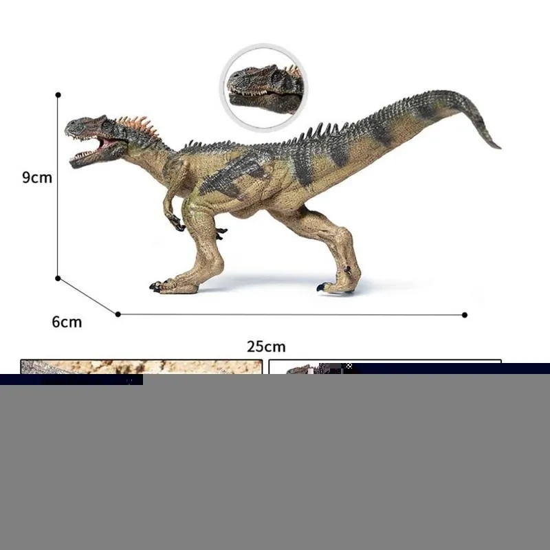 Реалистичные динозавры для детей фигурка аллозавра юрский период подарок