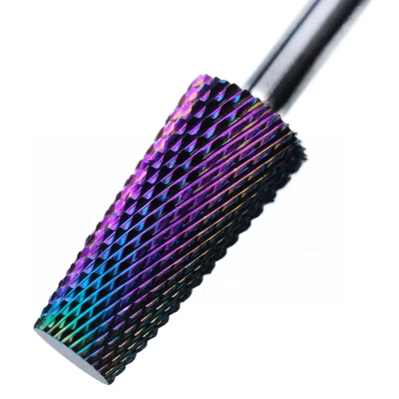 Сверла для ногтей Tornado фиолетовые карбидные сверла