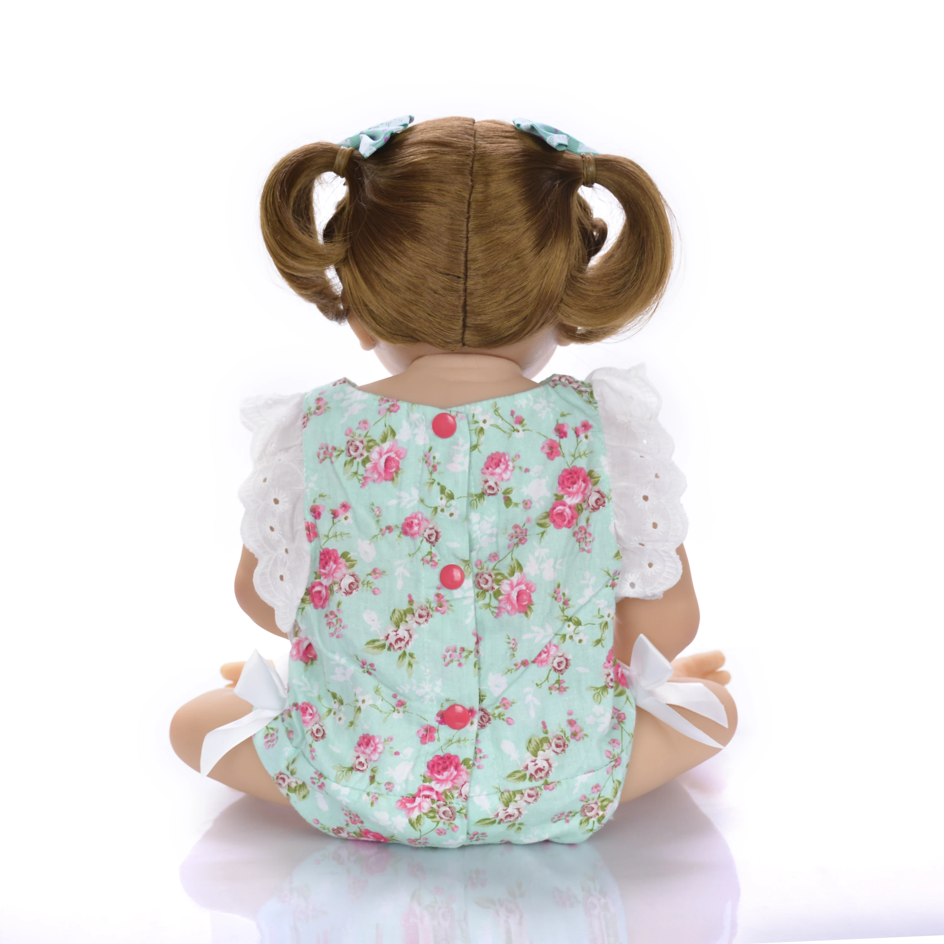 Кукла реборн KEIUMI 23 дюйма с косами