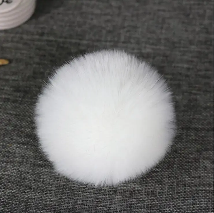 1 шт. 8 см большой помпон пушистый Плюшевые Ткань корабль DIY мягкие pom pon англичане Бал пушистика Home Decor швейные принадлежности craf цветы мяч декор помпон помпоны рукоделие помпоны - Цвет: J