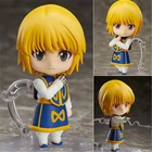 Персонажи 10 см, охотник X Hunter, Сменное лицо Ver. 1184 Killua Zoldyck 1185 Kurapika ПВХ экшн-фигурка Коллекционная модель подарок