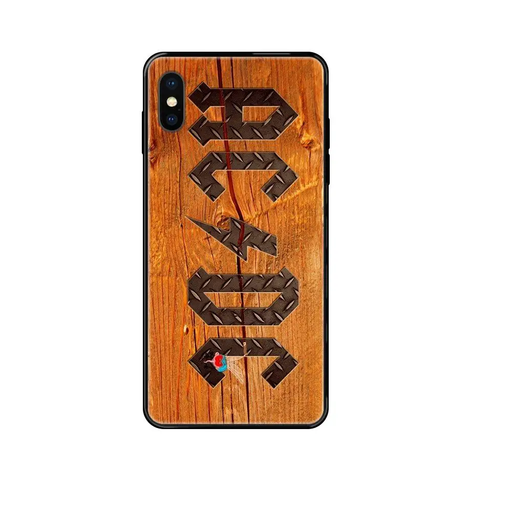 Rock Band Ac Dc для Xiaomi Mi Note A1 A2 A3 5 5s 6 8 9 10 SE Lite Pro Ультра мягкий чехол телефона | Мобильные