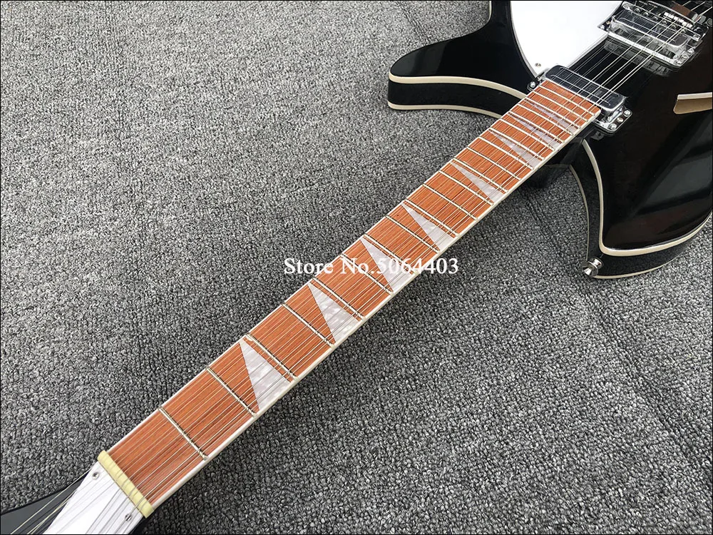 360 электрогитара 12 нитей черная краска полупустые core гитары на шее 3 написание р