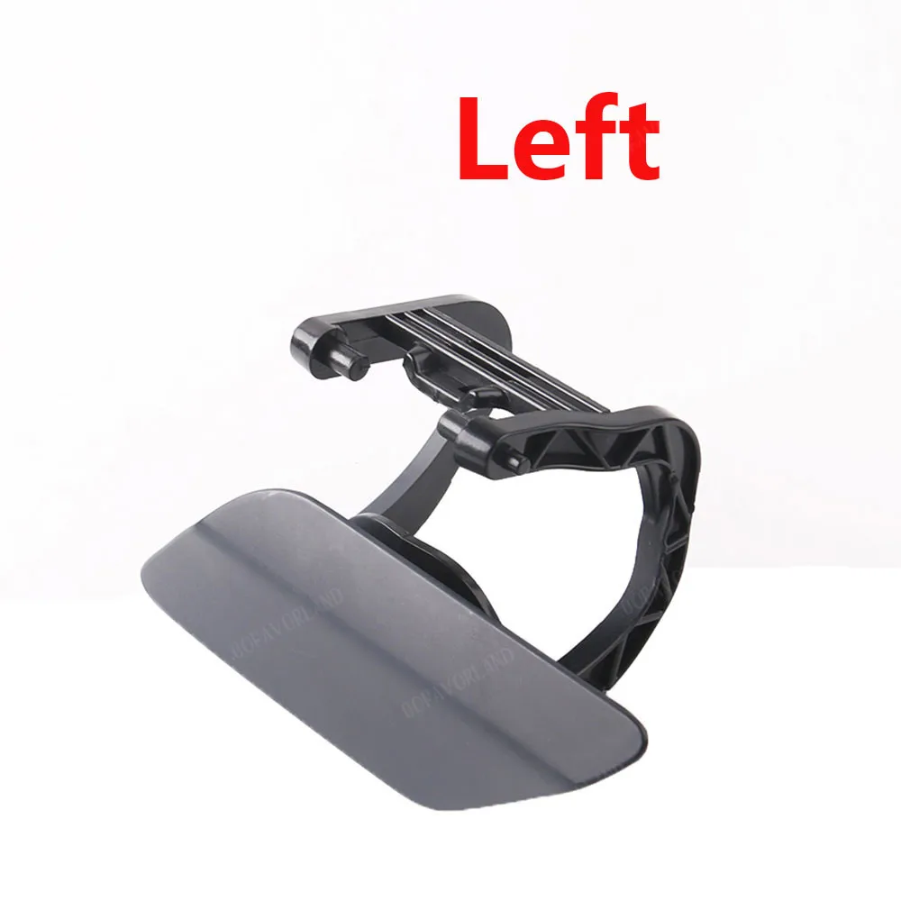 Left Пара насадок для передней фары, разные цвета, L R 2128600108 2128600208 для Mercedes-Benz W212 E200 E500 E350 2009 - Цвет: Left
