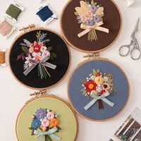 embroidery diy from embroidery flowers ancient style embroidery cloth gift to send her boyfriend giving embroidery guy free