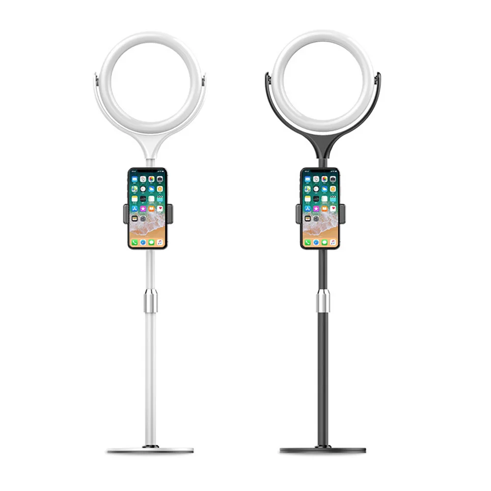 Светодиодный кольцевой светильник для фотосъемки 8 дюймов с зажимом сотового