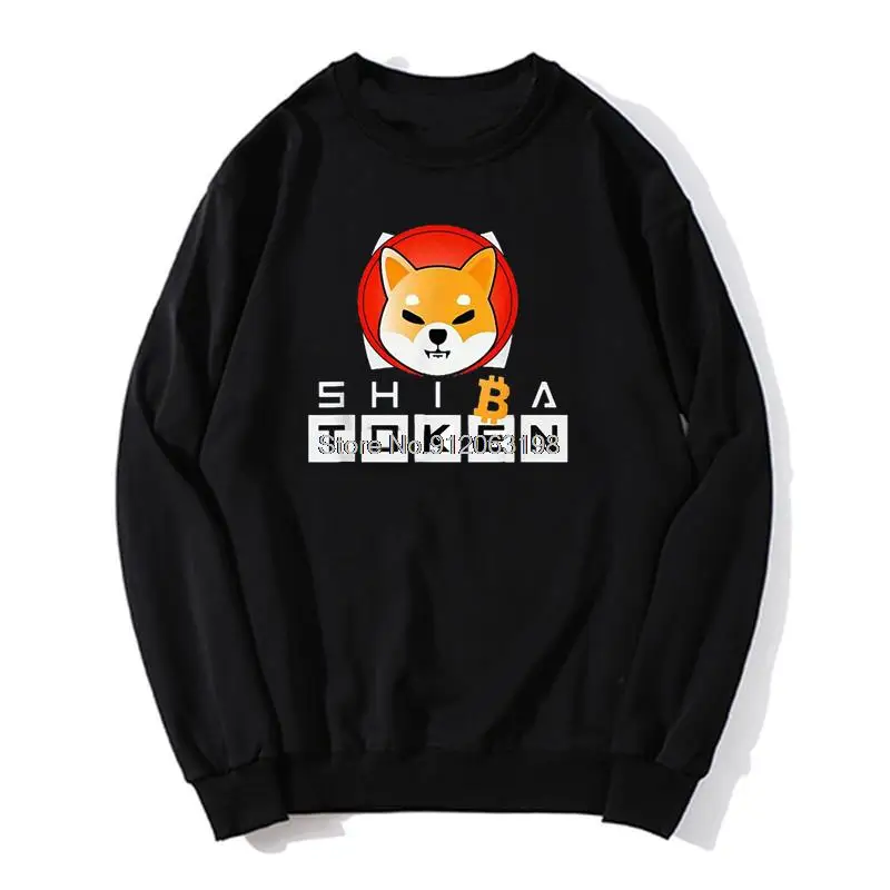 Толстовка Shib Coin Сиба криптовалют убийца худи Hodler Сиба-ину тройной мужской свитер