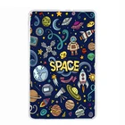 Мягкий чехол из ТПУ для Samsung Galaxy Tab 4 7,0, прозрачная задняя крышка для планшета с рисунком, с рисунком, с узором в виде SM-T230