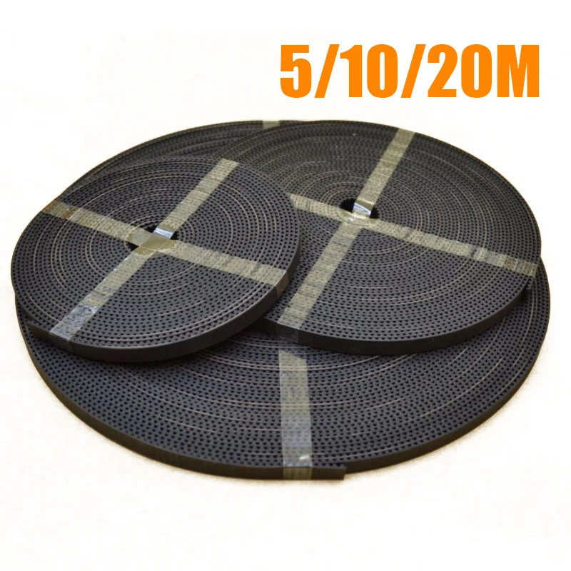 Ремень ГРМ GT2 для 3D-принтера Reprap Prusa I 3 5/10/20 м ширина 6 мм расстояние 2