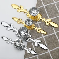 luxury diamond crystal handles shoebox cabinet handles closet door drawer knobs wardrobe pulls pullers with screws hardware